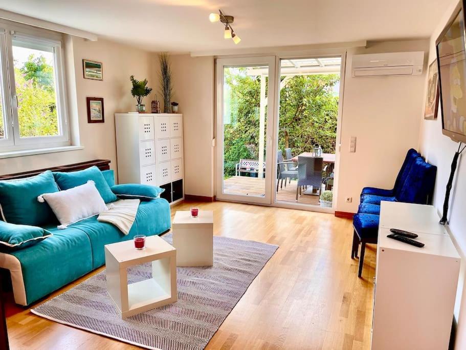 Schoene Wohnung Mit Eigenen Eingang Und Terrasse Gosseling 외부 사진